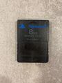 Original Sony PlayStation 2 PS2 Memory Card 8MB Schwarz GETESTET (Gut)