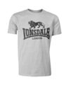 LONSDALE LONDON T-Shirt "Logo" bis 5 XL | Farbe: Marl Grey (119083) grau Herren