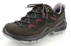 LOWA  Damen TREKKING WANDER SCHUHE  "SIRKOS EVO GTX lo"  grau  GORE-TEX