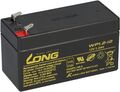 Akku Kung Long WP1.2-12 12V 1,2Ah AGM Batterie Blei wartungsfrei VdS A512/1.2S 