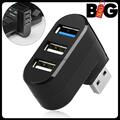 Mini USB 3.0 2.0 HUB 3 Port Verteiler Adapter für PC Laptop Macbook Notebook