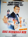 JAMES  BOND  007  SEAN CONNERY  / KIM WILDE  POSTER  42x50 cm