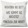 Nüchtern ins Bett? Was kommt als nächstes? Pünktlich zur Arbeit? 14001002394