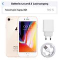 Apple iPhone 8 - 64 128 256 GB - SEHR GUT - 100% Batt. - Schwarz Rot Silber Gold