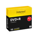 Intenso DVD+R 4,7 GB, DVD-Rohlinge 16fach, 10 Stück