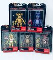 FNAF FIVE NIGHTS AT FREDDY'S Springtrap SET of 5 Articulated Action Figures Toys