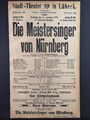 Die Meistersinger von Nürnberg: Große Oper in 3 Akten von Richard Wagner. - [The