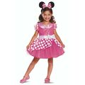 Disney Offizielles Rosa Minnie Mouse Kostüm Kinder Karneval Faschingskostüm