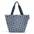 reisenthel shopper M Tasche Einkaufstasche Tragetasche Signature Navy 15 L