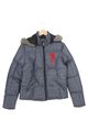 U.S. Polo Assn. Kinder Winterjacke Grau L Kapuzenjacke