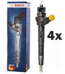 Neuer Injektor 4x VW Audi 2,0 TDI 0445110369 03L130277J 03L130277Q BOSCH