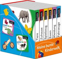 Kennst du das? Meine bunte Kinderwelt | Buch | Pappbilderbuch Bücher-Würfel