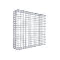 Gabione Steinkorb 100 x 90 x 20 cm (L x H x T) Maschenweite 5 x 5 cm C-Ringe