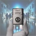 Zippo Feuerzug mit Gravur & Text Geschenk für Technisches Hilfswerk