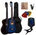 SCHULINSTRUMENT - 4/4 GITARRE - EINSTEIGER SET - KONZERTGITARRE NYLONSAITEN - C