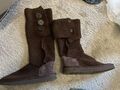 UGG;;;; Stiefel Gr:36 braun mit Strickschaft