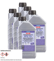 6x LIQUI MOLY KÜHLERFROSTSCHUTZ KFS 12+ FROSTSCHUTZ KÜHLERSCHUTZ 1L 21145