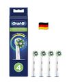 Oral-B CrossAction CleanMaximiser Aufsteckbürsten - Weiß, 4 Stück