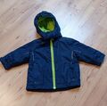 IMPIDIMPI Winter-Jacke TECH TEX prakt. Details 74/80 dunkelblau Kapuze abnehmbar