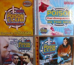 Poison Club (DJ Hooligan)- Compilation 1/5/6/In the Mix Vol.I- 6CDs NEU/OVP