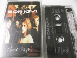 65112 - BON JOVI - THESE DAYS - 1995 MERCURY MUSIKKASSETTE (AUDIO TAPE)