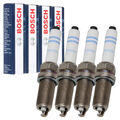 4x BOSCH FQ5NPP332S 0241245673 Zündkerze für AUDI A3 8V VW GOLF 7 1.8/2.0 TSI