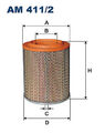 FILTRON AM411/2 Luftfilter für GAZ GAZELLE WOŁGA