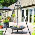  Dreibein Grill Schwenkgrill Gartengrill Schwenker 172cm BBQ TRIPOD RedFire