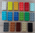 2 x LEGO DUPLO PLATTE 2 x 4 8er PLATTE BAUPLATTE BAUSTEIN 8 NOPPEN 40666 NEUWARE