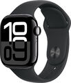 APPLE Watch S10 GPS 42 mm Alugehäuse Sportband S/M Schwarz MWWE3QF/A B-Ware