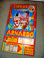 1985 (N) plakat CIRKUS ARNARDO circus cirque circo poster affiche locandina