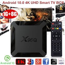 2024 Neu 4K Smart TV BOX 2+16G Android 10.0 Quad-Core WIFI DE HDMI Media Player