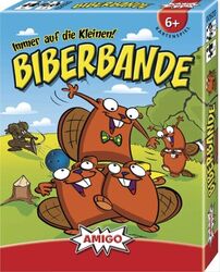 #292# AMIGO 02920 Biberbande Kartenspiel ab 6 Jahren