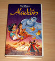 VHS Film - Aladdin - Walt Disney's Meisterwerke - Zeichentrick - Videokassette