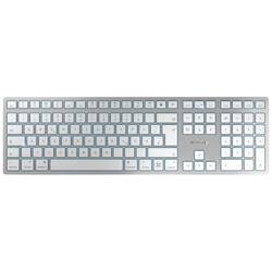 CHERRY KW 9100 SLIM FOR MAC Kabellos Tastatur Deutsch, QWERTZ Weiß