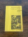 Kabale und Liebe. Ein bürgerliches Trauerspiel von Friedrich von Schiller...