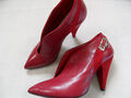 GIANFRANCO FERRE stylische Ankleboots Pumps rot Gr. 36 TOP PCl918