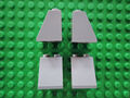 Lego 4 x Dachstein Schrägstein 3678b   neu hellgrau  65° 2x2x2