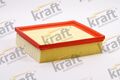 KRAFT AUTOMOTIVE Luftfilter 1705163 Filtereinsatz für RENAULT LAGUNA 2 BG0 KG0 4