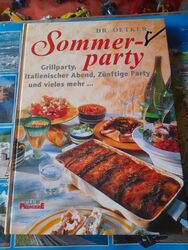 Dr.Oetker Sommerparty Grillparty, Italienischer Abend, Zünftige Party | sehr gut