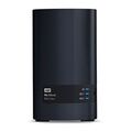 Western Digital My Cloud EX2 Ultra NAS Eingebauter Ethernet-Anschluss Schwarz