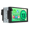 Android 13 7" IPS Touchscreen Doppel DIN Autoradio GPS Navi CarPlay RDS USB WiFi