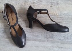 Tamaris Riemchen Pumps schwarz Gr. 36