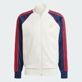 Adidas Originals Sst Herren Trainingsjacke IN Wolken Weiß Und Dunkelblau