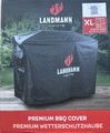 LANDMANN Wetterschutzhaube wetterfeste Grill Abdeckhaube Premium 145 x 120 x 60