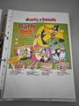 Werbeblatt:  Duplo + Hanuta mit Daffy Duck`s freche Fitness Tipps - Sticker