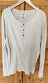 Camp David Langarmshirt Shirt hellgrau XL Knopfleiste 56/58