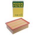 MANN-FILTER C25117/2 Luftfilter für PEUGEOT CITROËN