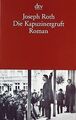 Die Kapuzinergruft: Roman von Roth, Joseph | Buch | Zustand gut