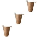  3 Pack Geflochtener Blumenkorb Handgemachter Blumentopf Handgefertigte Körbe